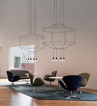 Lampes suspendues Wireflow