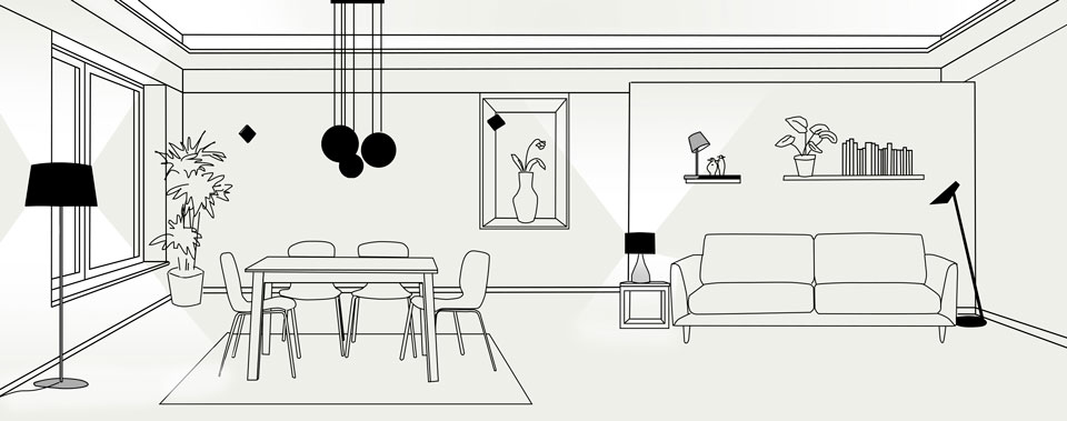 Modern Interior Lighting Design Ideas Living Room   Brand van Egmond