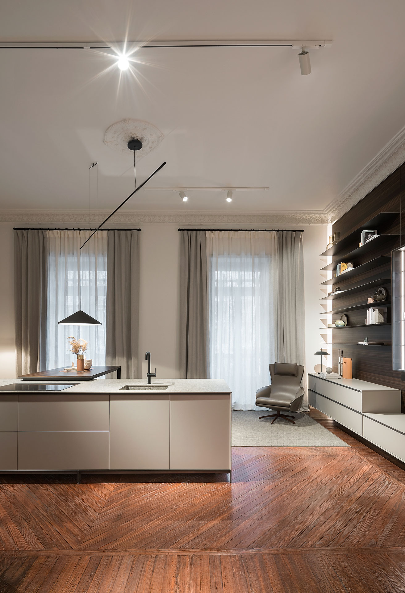 Vibia The Edit - Vibia Lighting Takes Centre Stage in Kitchen Designs - North