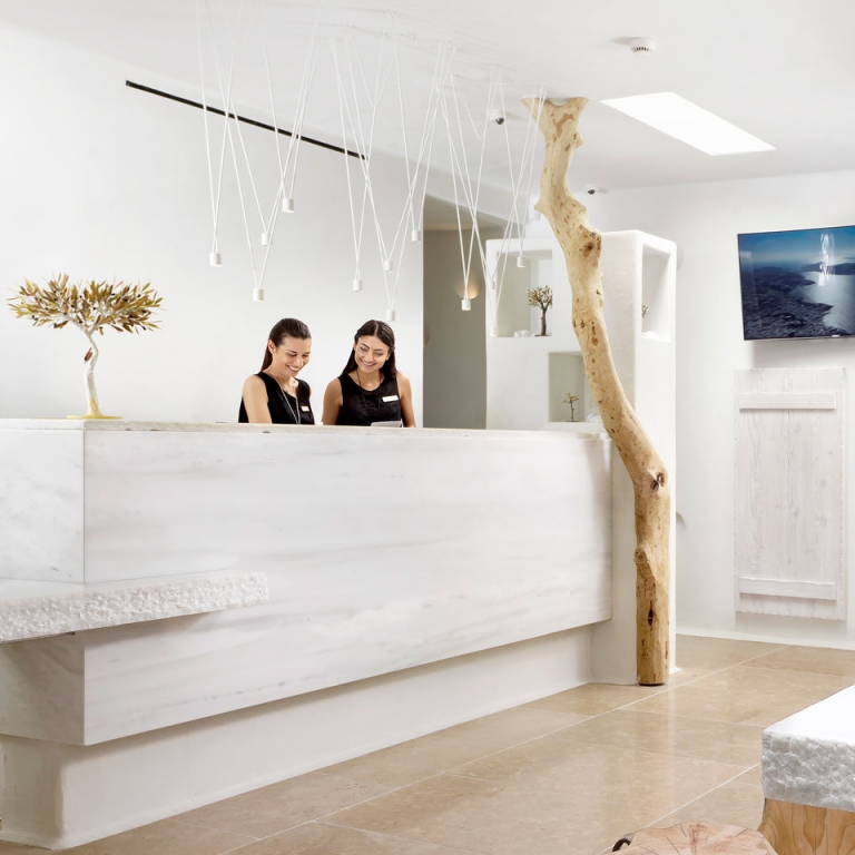 Vibia Designs Brighten a Boutique Mykonos Hotel