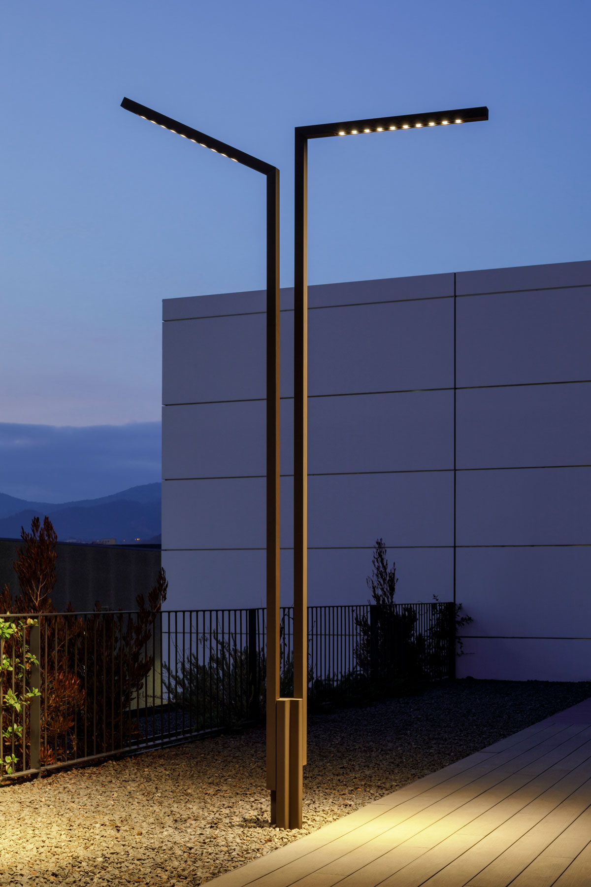 Vibia The Edit - Vibia Headquarters’ Terraces: Display of Outdoor Lighting Collections - Palo Alto