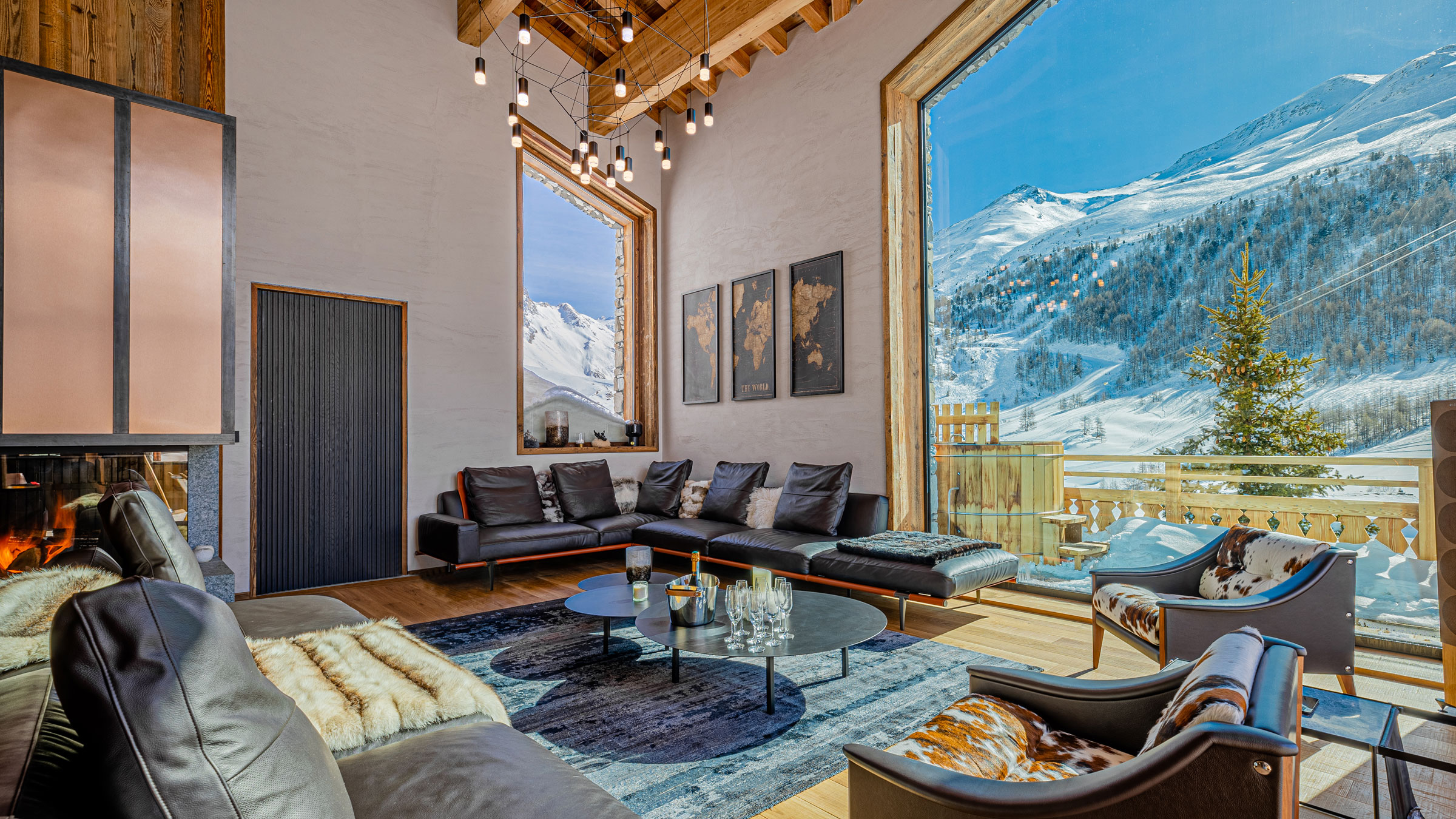 Vibia The Edit - A Luxurious Chalet in the French Alps - Wireflow